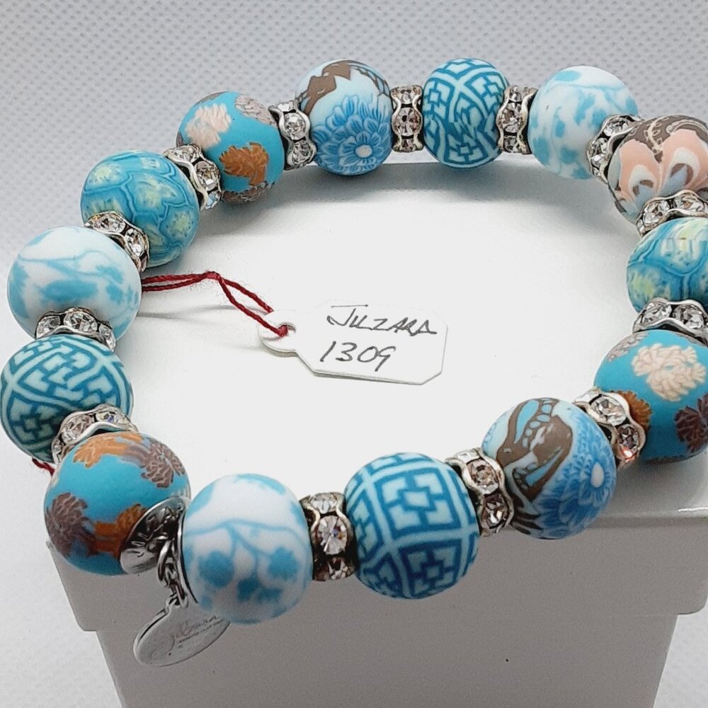 HOST PICK!!  New Jilzara polymer premium clay beaded bracelet - Picture 4 of 8